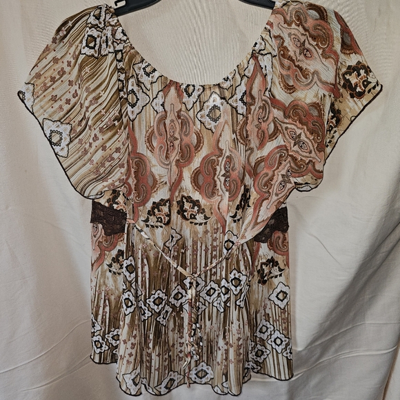 Womens printed blouse - Picture 7 of 7